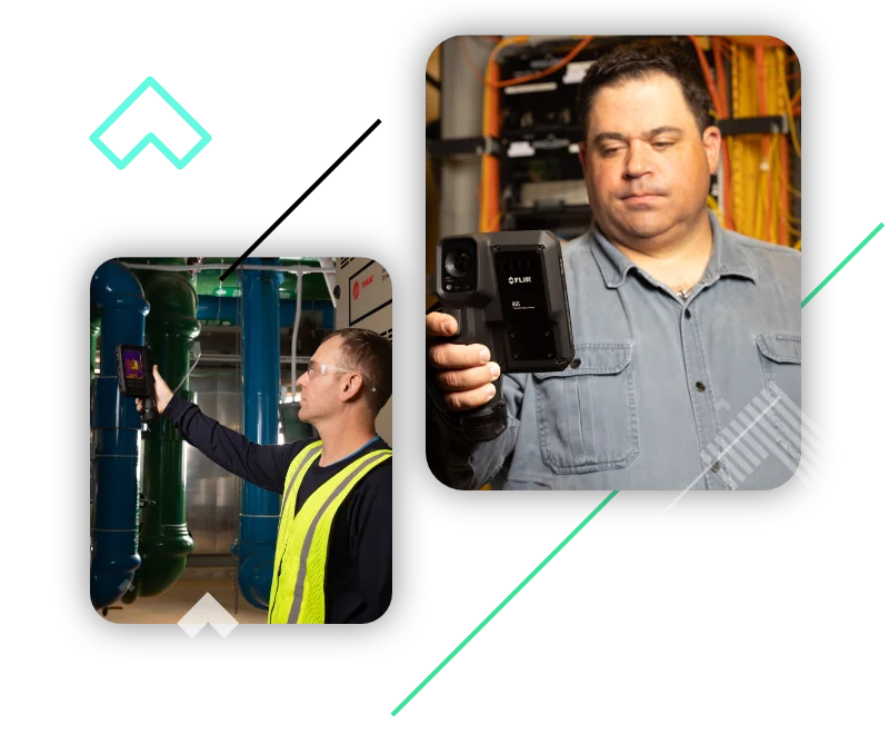 Using the FLIR thermal camera